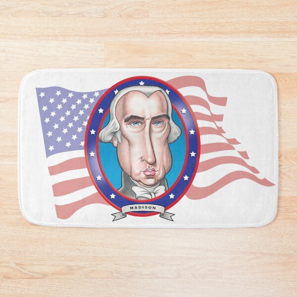 Item preview, James Madison Caricature designed and sold by FunFaces.