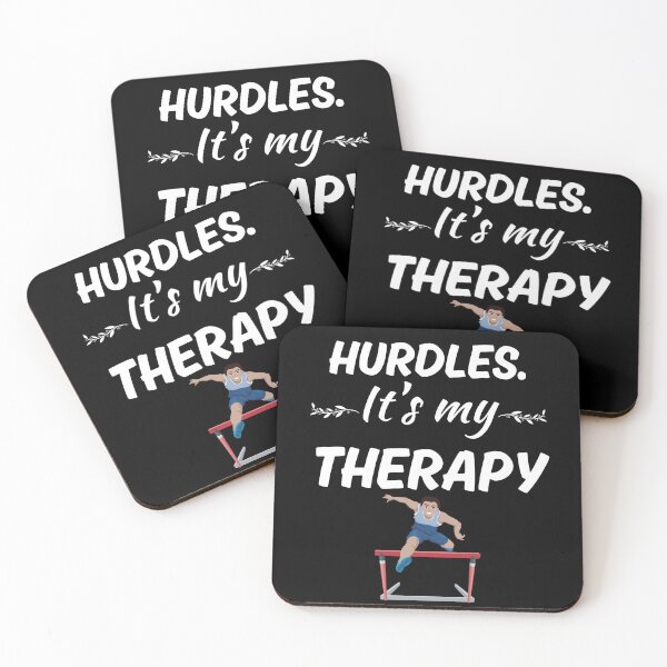 Item preview, Hurdles. It's my therapy, hurdles quote designed and sold by NBSStore.