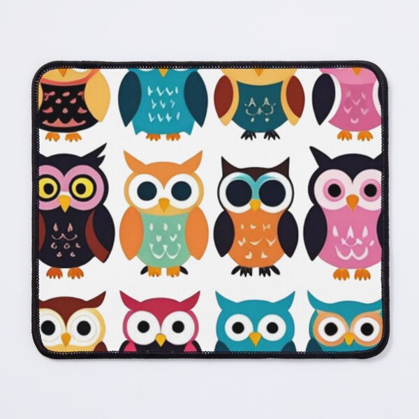 Item preview, Cute owl sticker pattern designed and sold by Flowerslaps.