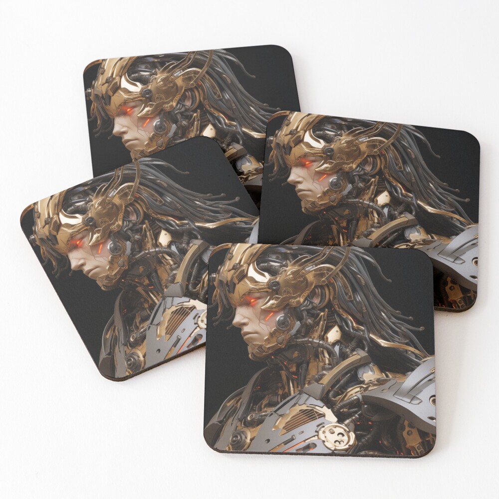 Item preview, Coasters (Set of 4) designed and sold by MechaBrave.