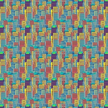 Artwork thumbnail, Colorful Pattern by DestoPattern