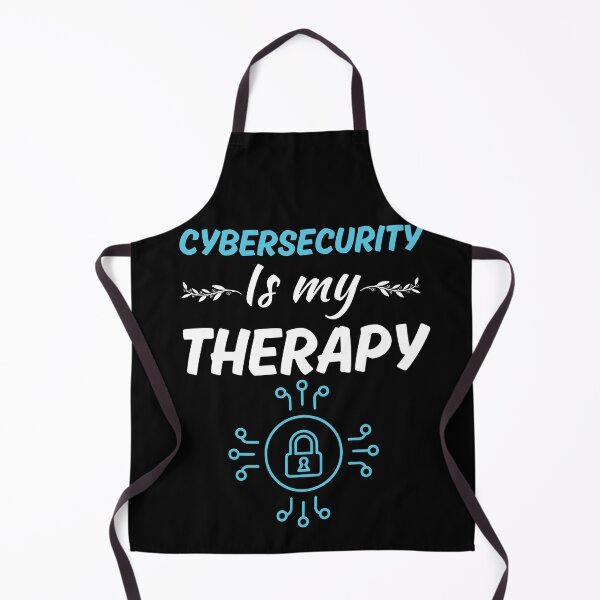 Item preview, Cybersecurity is my therapy, funny cybersecurity specialist or expert, computer security designed and sold by NBSStore.