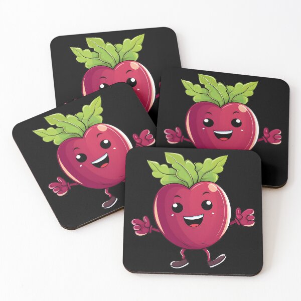 Item preview, Cute Kawaii Dancing Beet designed and sold by Leonardo Palumbo.