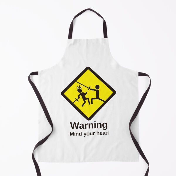 Item preview, Warning! Mind your head designed and sold by historicalmerch.