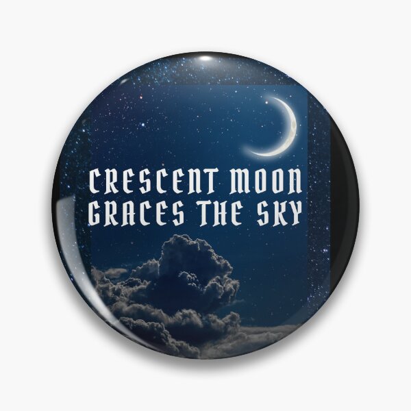 Item preview, Crescent moon graces the sky|Ramadan fasting on|10th March|muslim|moon|Sky|Stars designed and sold by ButterflyDsgns6.
