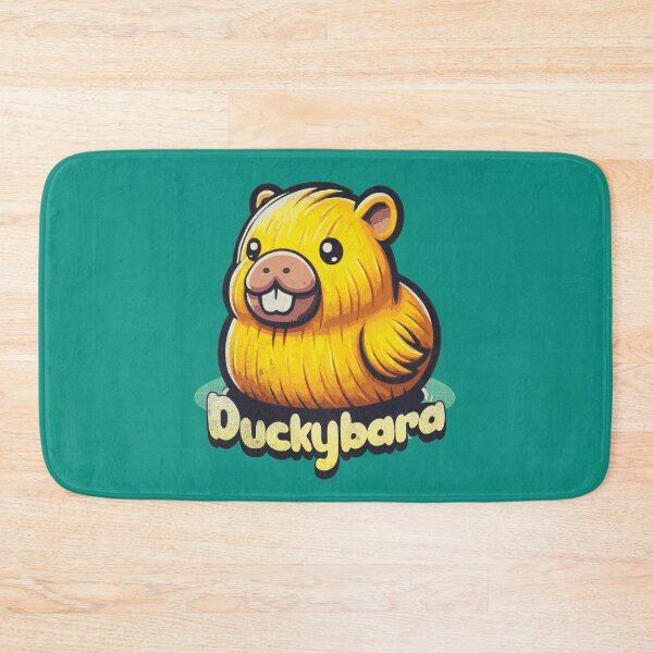 Item preview, Chubby Cheeks Charm - Duckybara Delight Art designed and sold by Sir Meow Meow.