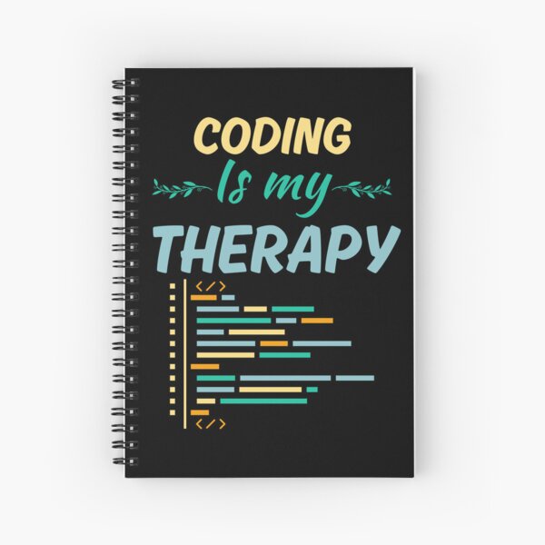 Item preview, Coding is my therapy, funny coder job saying, coding enthusiast or fan life designed and sold by NBSStore.