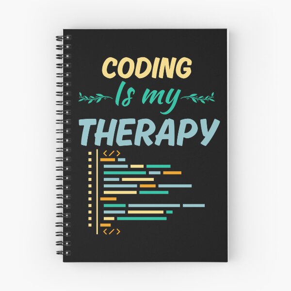 Item preview, Coding is my therapy, funny coder job saying, coding enthusiast or fan life designed and sold by NBSStore.