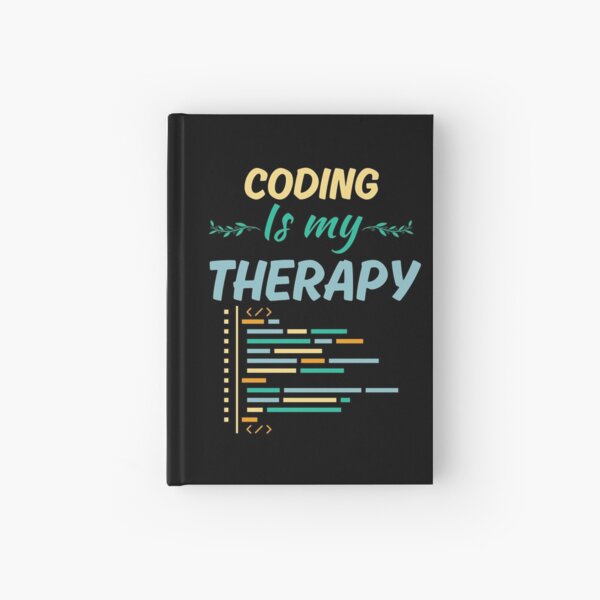 Item preview, Coding is my therapy, funny coder job saying, coding enthusiast or fan life designed and sold by NBSStore.