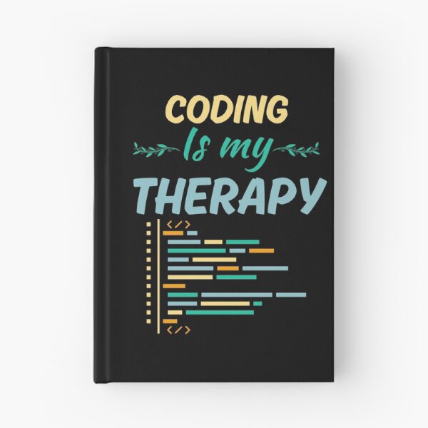 Item preview, Coding is my therapy, funny coder job saying, coding enthusiast or fan life designed and sold by NBSStore.