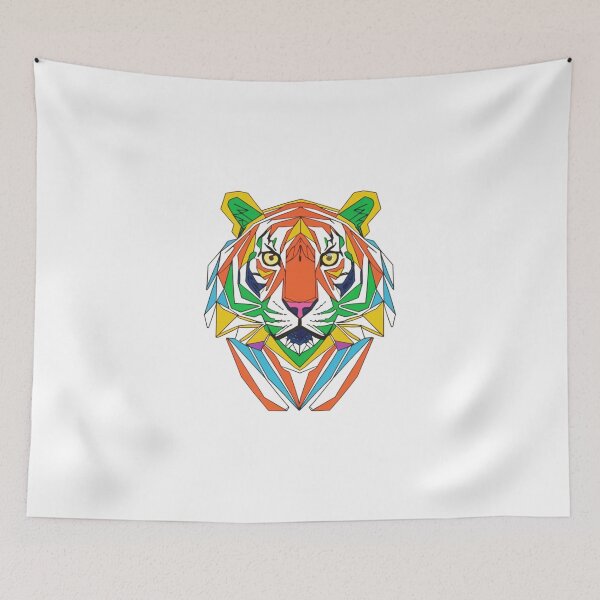 Item preview, Abstract art of a tiger designed and sold by Art-Design-EM.