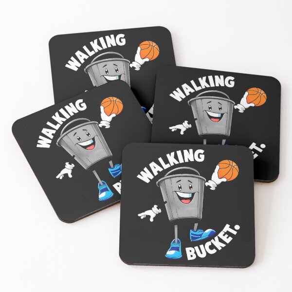 Item preview, Walking Bucket Basketball Graphic Design  designed and sold by InGame Basketball.