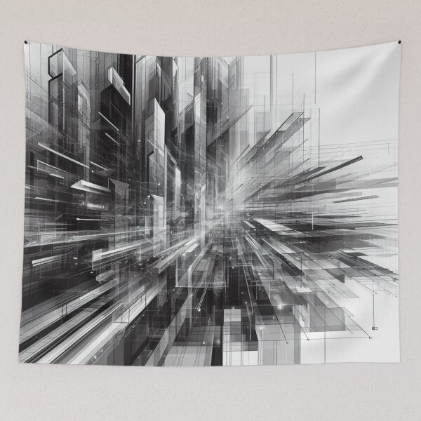 Item preview, Geometric progression of lines designed and sold by Lyavalio.