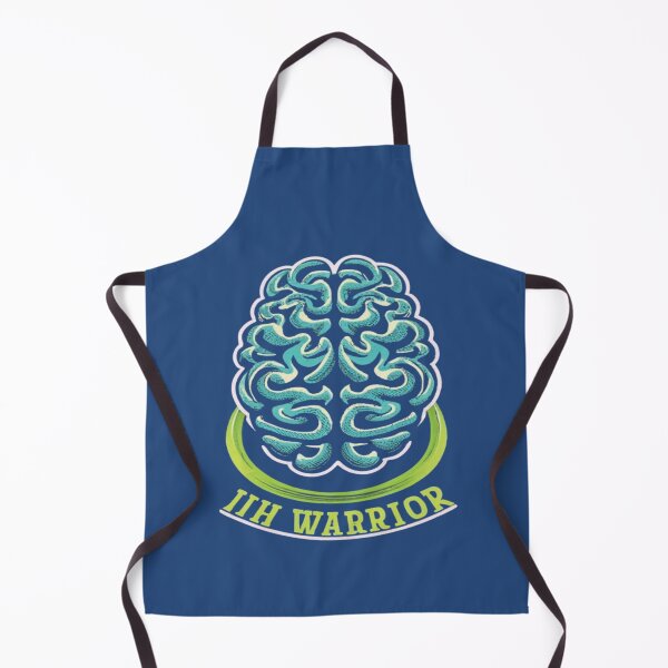 Item preview, Idiopathic Intracranial Hypertension Awareness Hope Ribbon Hearts IIH Warrior designed and sold by UrbanGraphixs.