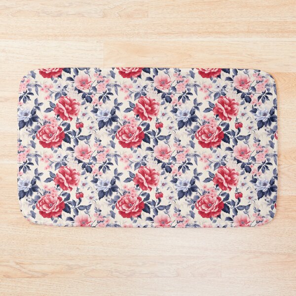 Item preview, Pink flower seamless pattern designed and sold by varinchai.