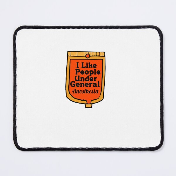 Item preview, I Like People Under General Anesthesia designed and sold by Mahfouf Younes.