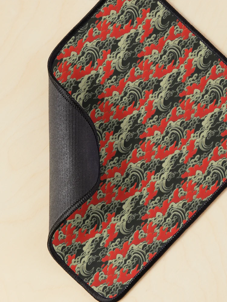 Thumbnail 2 of 5, Mouse Pad, Japanese wave Pattern designed and sold by DestoPattern.