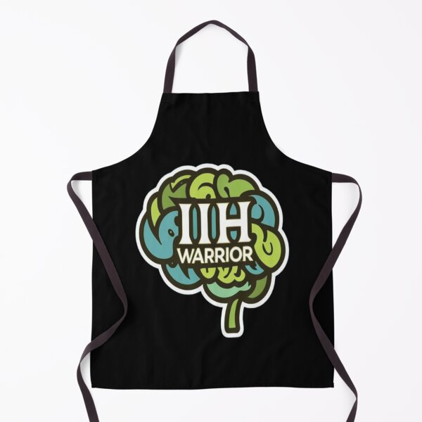 Item preview, Idiopathic Intracranial Hypertension Awareness Hope Ribbon Hearts IIH Warrior designed and sold by UrbanGraphixs.