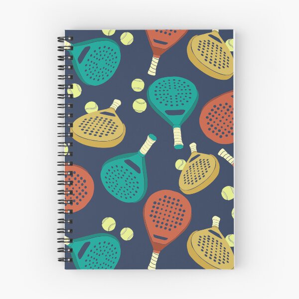 Item preview, Padel Tennis Rackets and Balls Pattern designed and sold by awkwarddesignco.