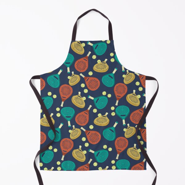 Item preview, Padel Tennis Rackets and Balls Pattern designed and sold by awkwarddesignco.