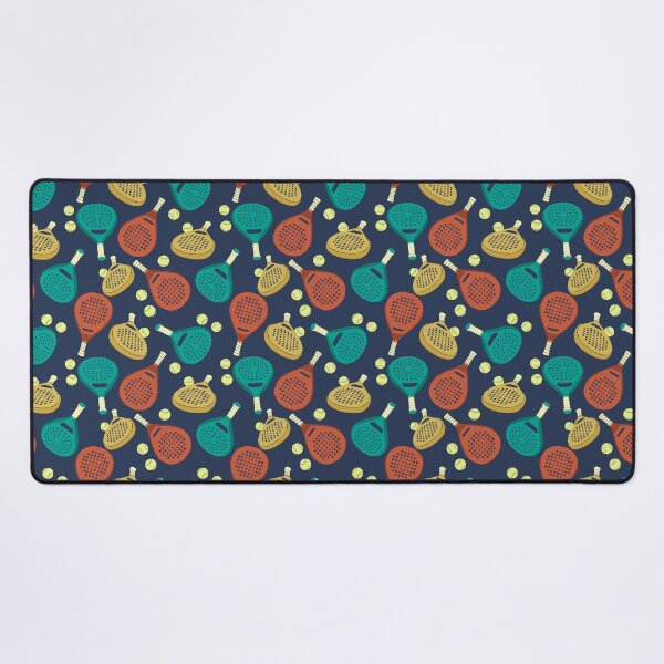 Item preview, Padel Tennis Rackets and Balls Pattern designed and sold by awkwarddesignco.