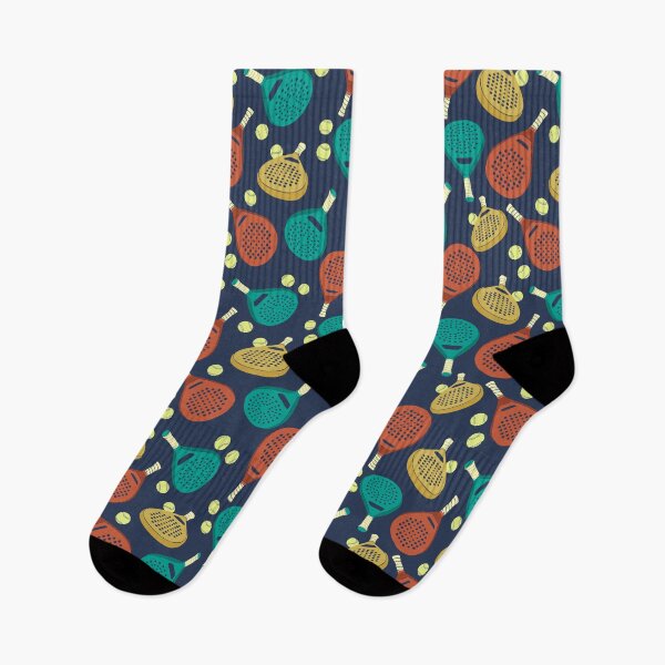 Item preview, Padel Tennis Rackets and Balls Pattern designed and sold by awkwarddesignco.