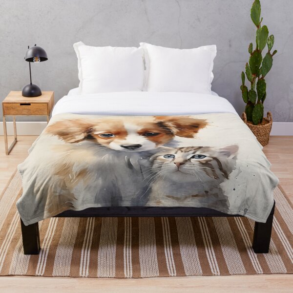 Item preview, Puppy and Kitten - Digital Art designed and sold by SnoopyTF.
