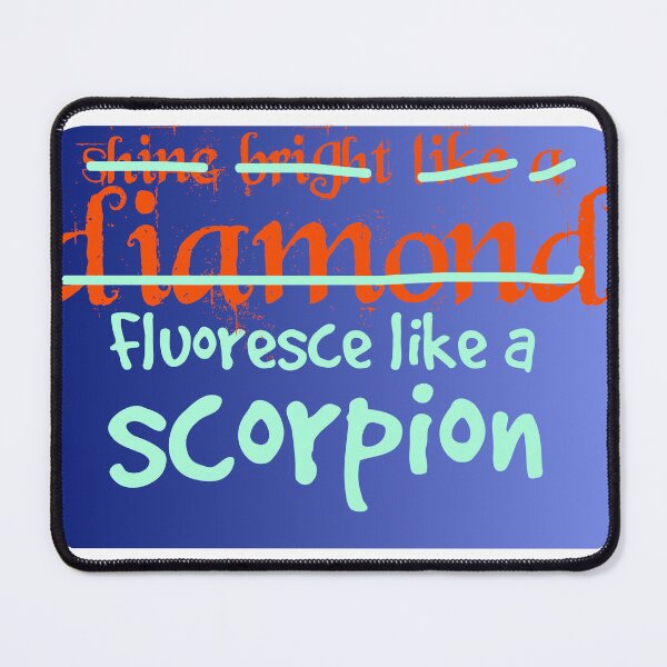 Item preview, fluoresce like a scorpion designed and sold by you baba.