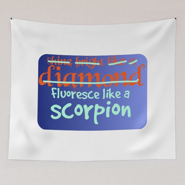 Item preview, fluoresce like a scorpion designed and sold by you baba.