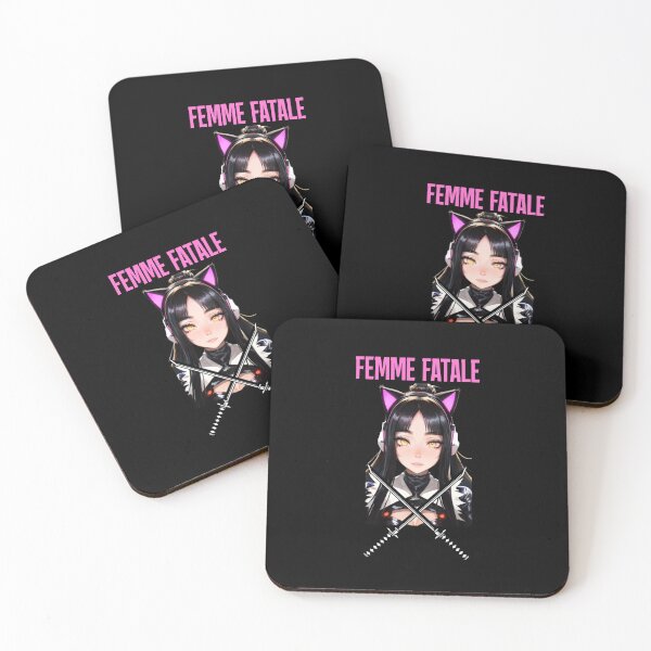 Item preview, Anime Japanese Design Femme Fatale designed and sold by LovelyHappyGift.