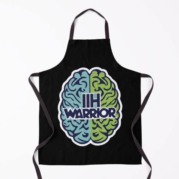 Item preview, Idiopathic Intracranial Hypertension Awareness Hope Ribbon Hearts IIH Warrior designed and sold by UrbanGraphixs.