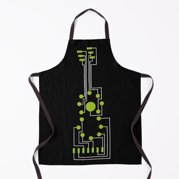 Item preview, Cyber Guitar (green/black) designed and sold by D-Vogt-Grafik.