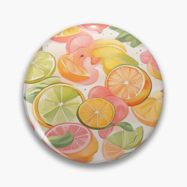 Item preview, Tropical -  Lime Citrus Fruit Pattern designed and sold by PatternInArt.
