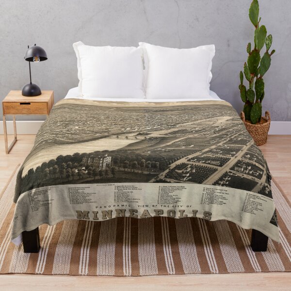 Item preview, Minneapolis, Minnesota (1879) designed and sold by allhistory.