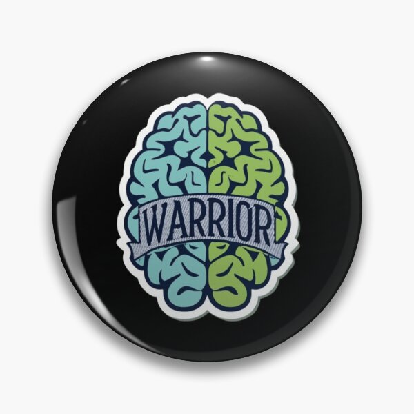 Item preview, Idiopathic Intracranial Hypertension Awareness Hope Ribbon Hearts IIH Warrior designed and sold by UrbanGraphixs.