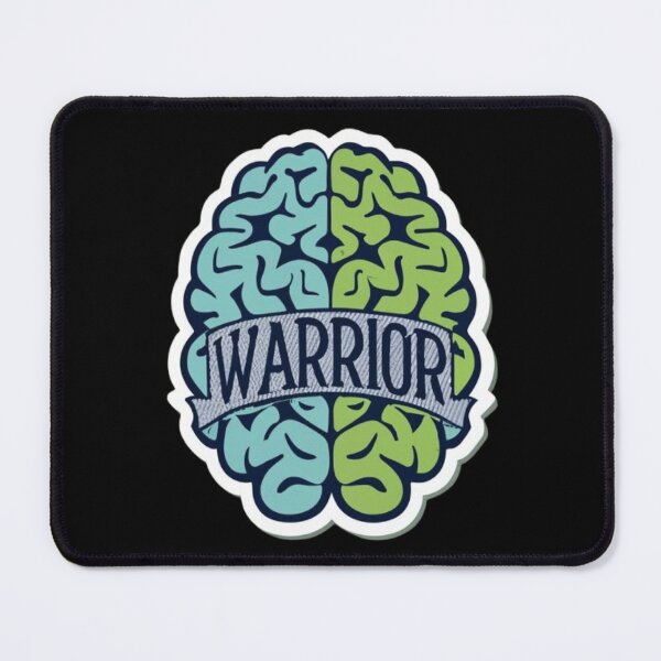 Item preview, Idiopathic Intracranial Hypertension Awareness Hope Ribbon Hearts IIH Warrior designed and sold by UrbanGraphixs.