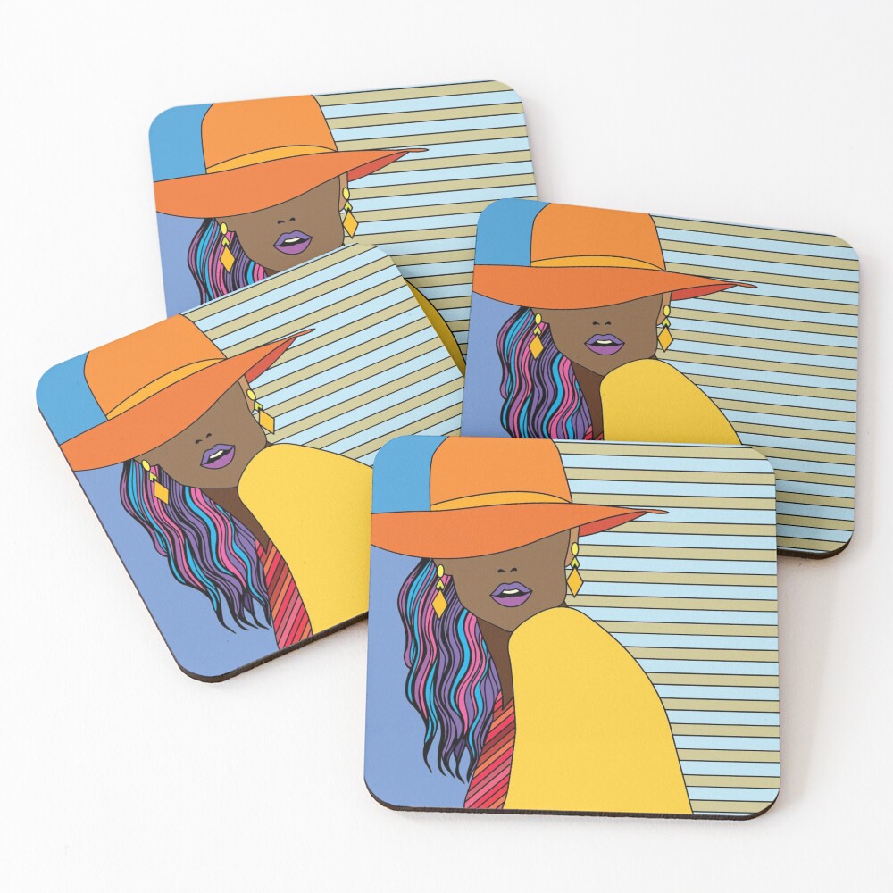 Item preview, Coasters (Set of 4) designed and sold by Pakkashshop.