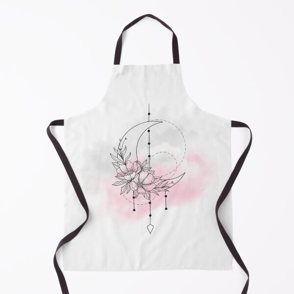 Item preview, Pink And Grey Flowers and Moon Aesthetics designed and sold by AestHenni17.