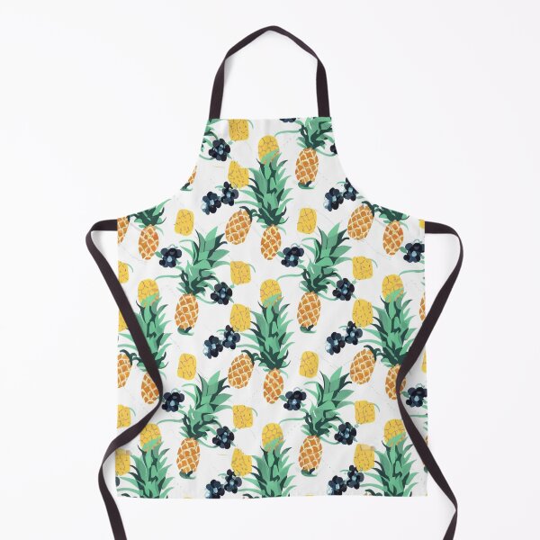 Item preview, Tropical Ananas - Juicy Pineapples and Grapes ; Fruit Pattern designed and sold by PatternInArt.