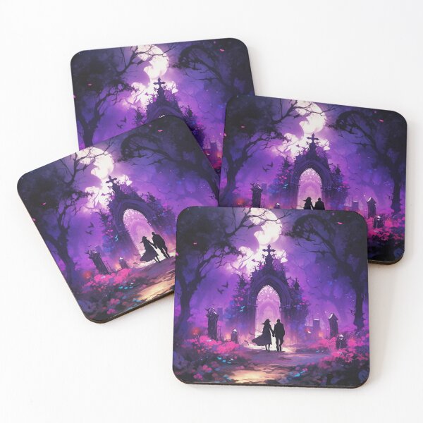Item preview, Moonlit Cemetery designed and sold by Dawn van Doorn.