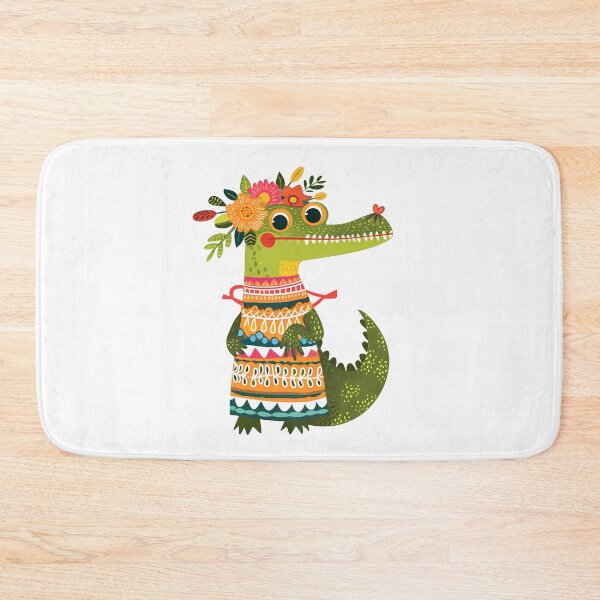 Item preview, Cocodrilo Floral Flor Gator designed and sold by NatureStyle555.