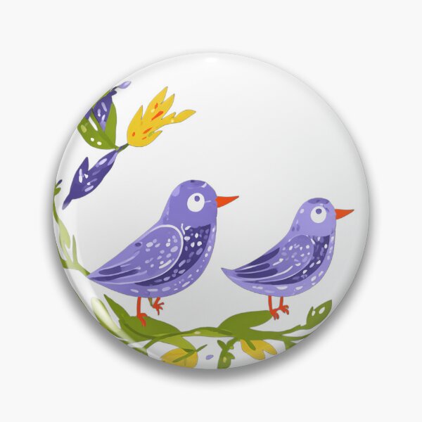 Item preview, Blooms and Wings: Artistic Fusion of Birds and Florals designed and sold by Digistorma.