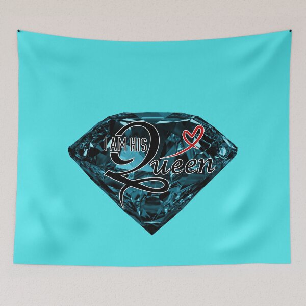Item preview, I am his queen Valentines day designed and sold by Bukhisz.