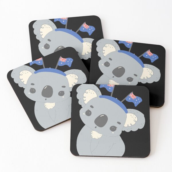 Item preview,   Baby koala Australia Flag - Happy Australia Day  designed and sold by Smix Pixels.