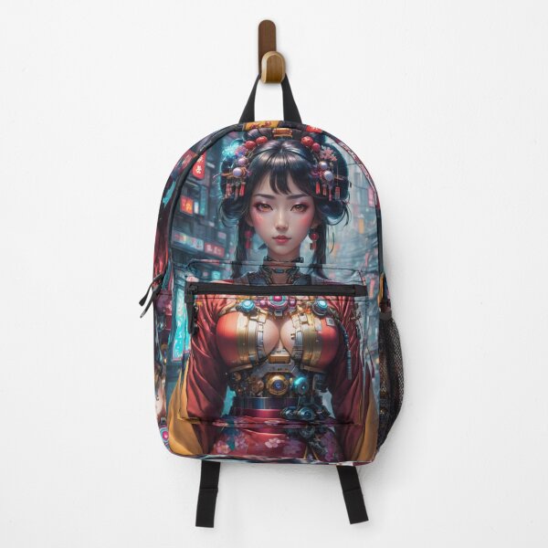 Artikelvorschau, Cyberpunk-Geisha Yoko entworfen und verkauft von nerdland.