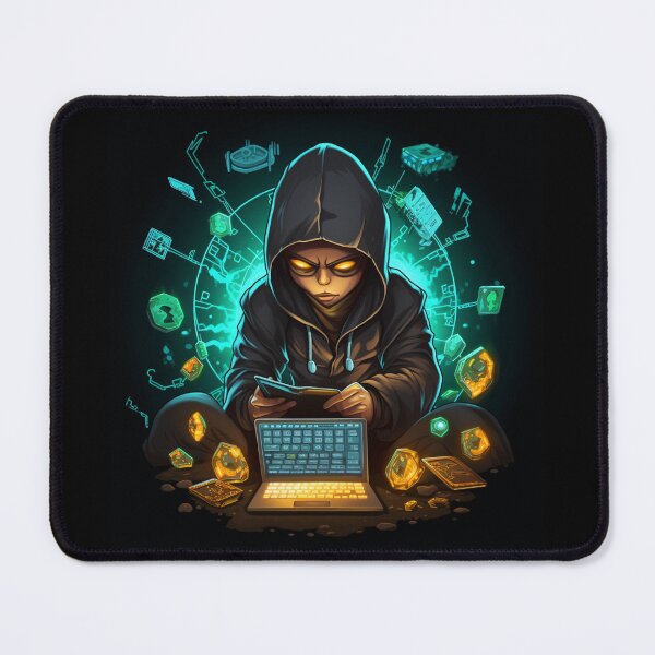 Item preview, Crypto Hacker: The Digital Wealth Alchemist designed and sold by CleytonImgs.
