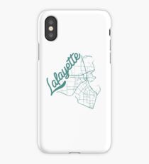 Lafayette, La Map iPhone Case
