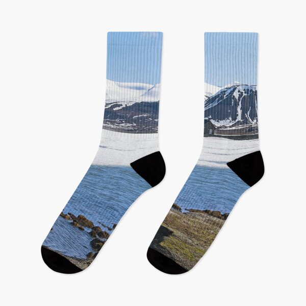 Item preview, Svalbard Snowy Arctic Mountain Landscape designed and sold by Martyn R Arnold Fine Art Nature & Landscape Photography.
