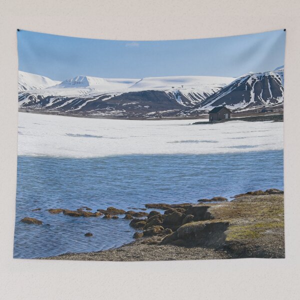 Item preview, Svalbard Snowy Arctic Mountain Landscape designed and sold by Martyn R Arnold Fine Art Nature & Landscape Photography.