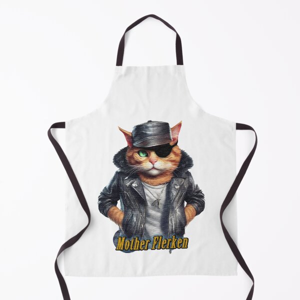 Item preview, Mother Flerken cat wearing a black leather jacket with a cap designed and sold by jnsmerchstore.